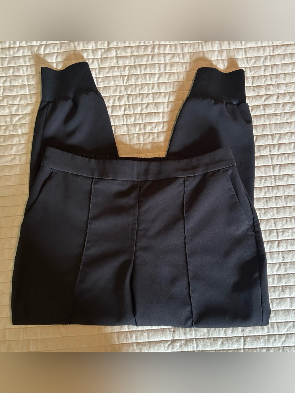 Dynamite Black Ponte Jogger Pants